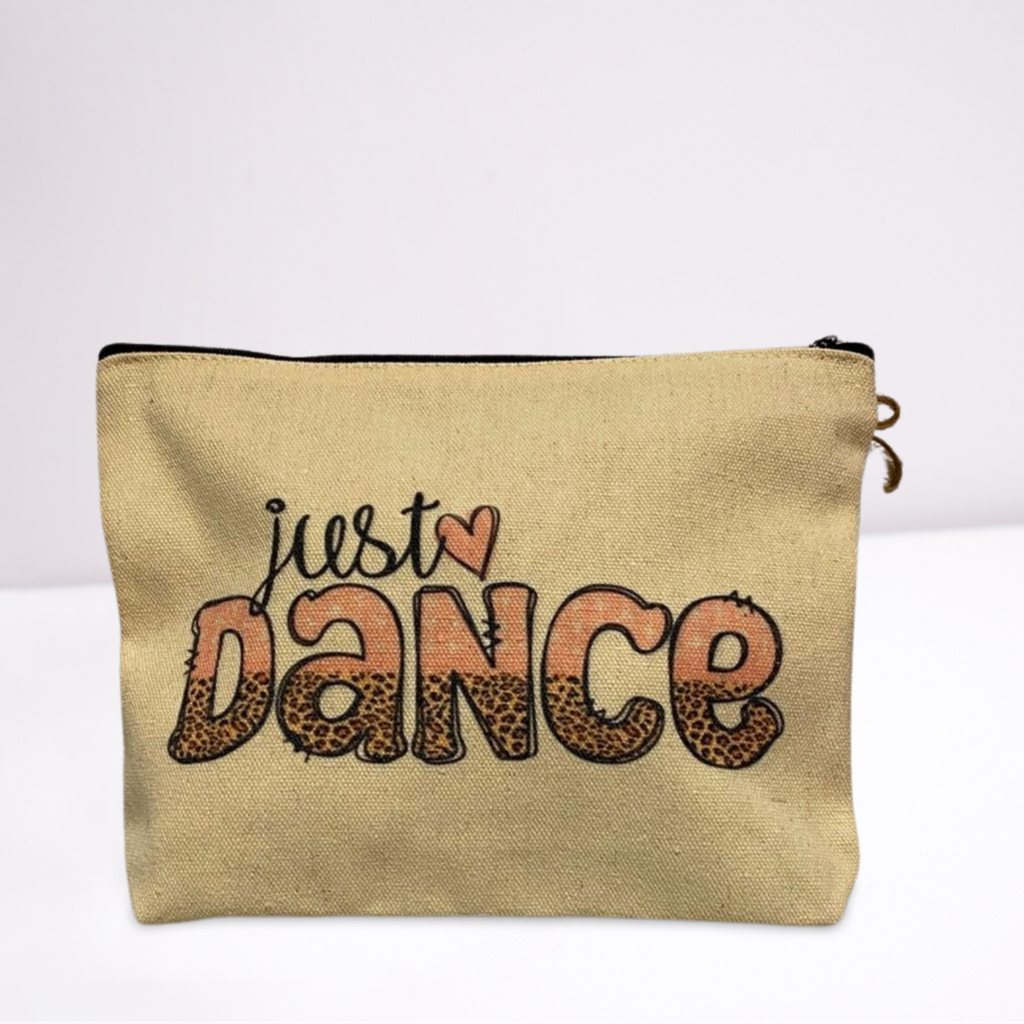 Beige toilettas met Dance