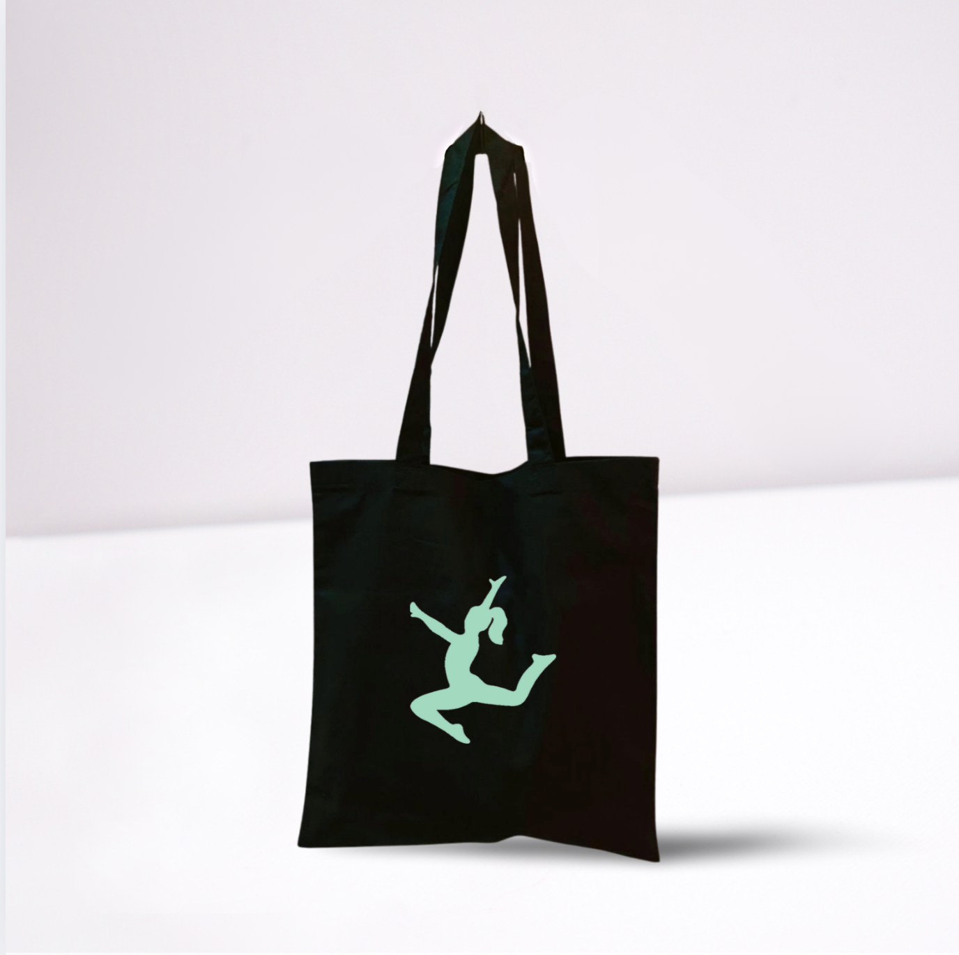 Tas zwart incl. Evi opdruk